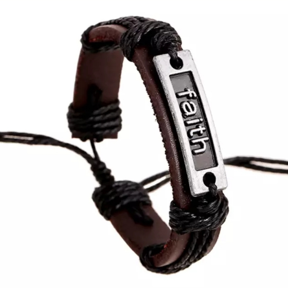 Leather bracelet